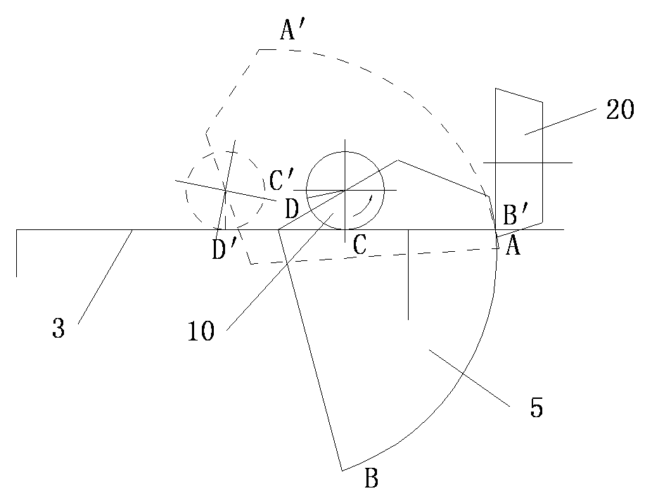 Involute cam processing device and processing method thereof