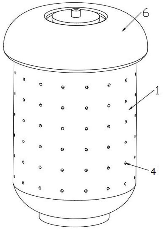 An explosion-proof storage tank for liquefied petroleum gas