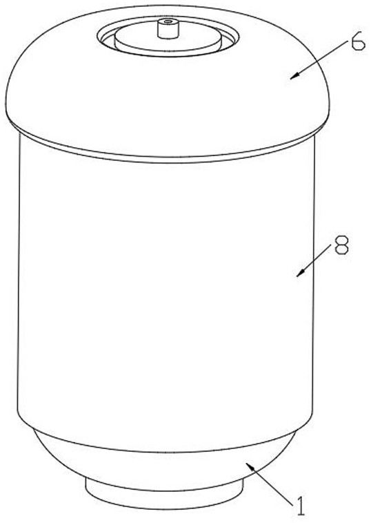 An explosion-proof storage tank for liquefied petroleum gas