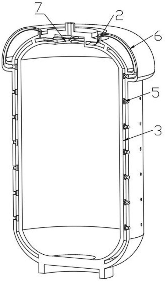 An explosion-proof storage tank for liquefied petroleum gas