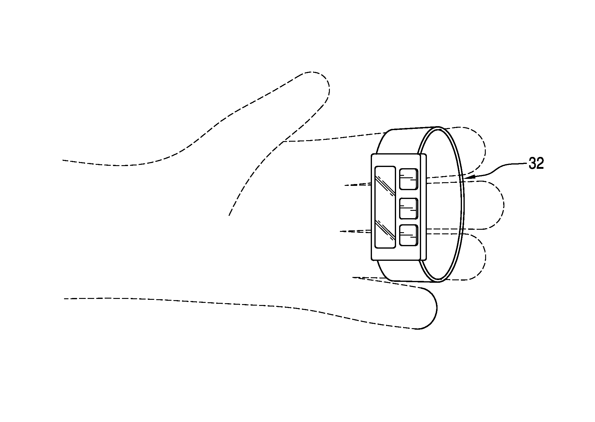 Finger control and data entry device