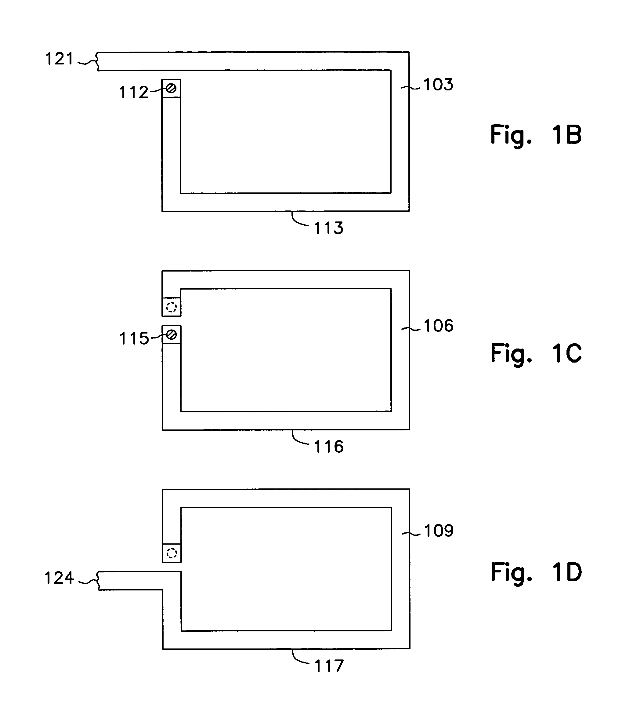 Open pattern inductor