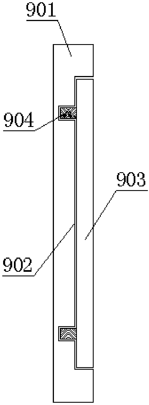 Dry material stirring and conveying device