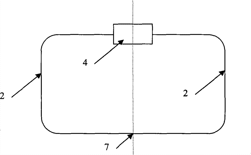 Transponder duplex multifrequency community antenna