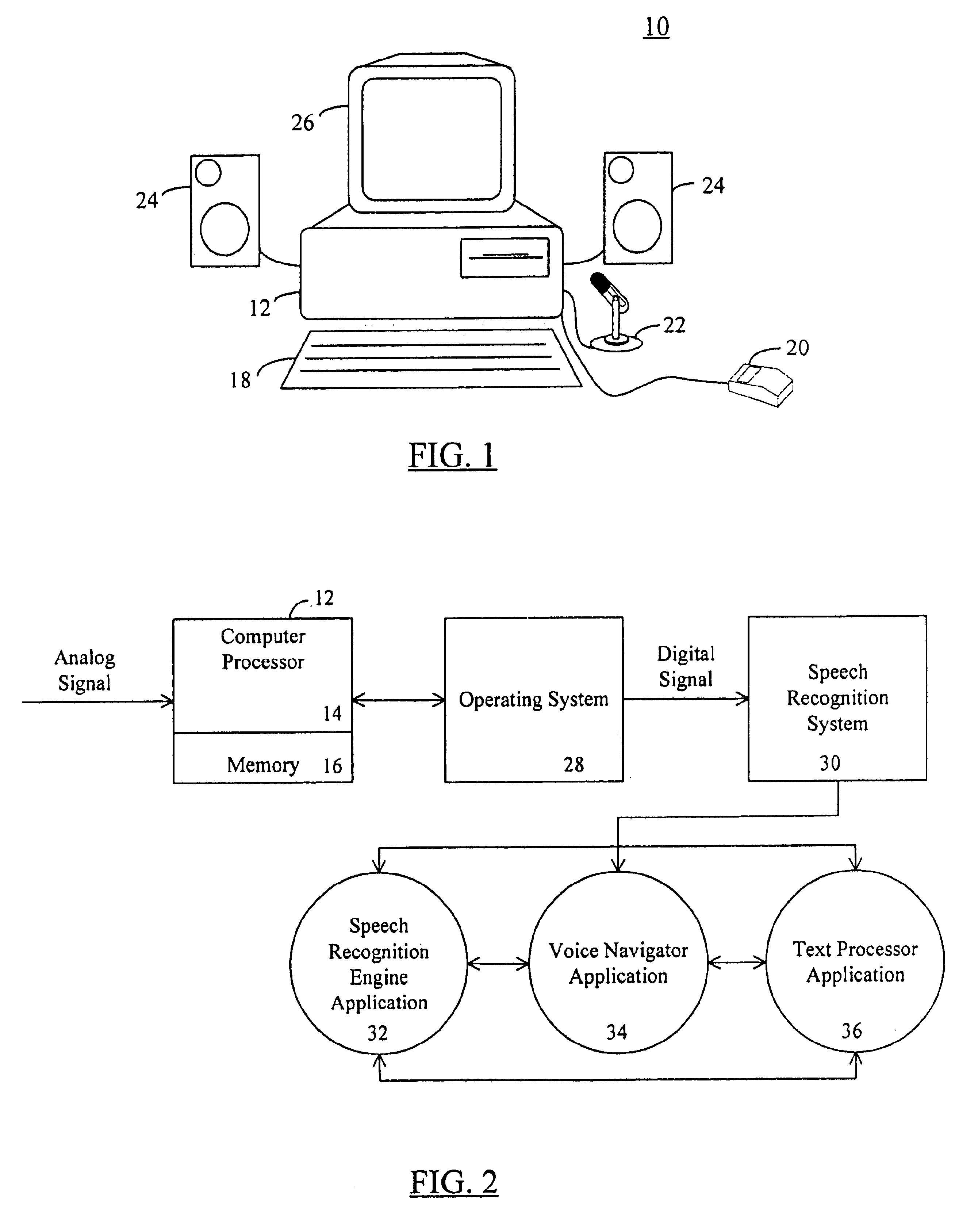 Method and apparatus for executing voice commands having dictation as a parameter