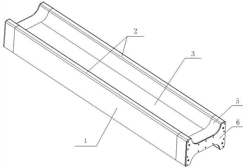 H-shaped support pile and preparation method thereof