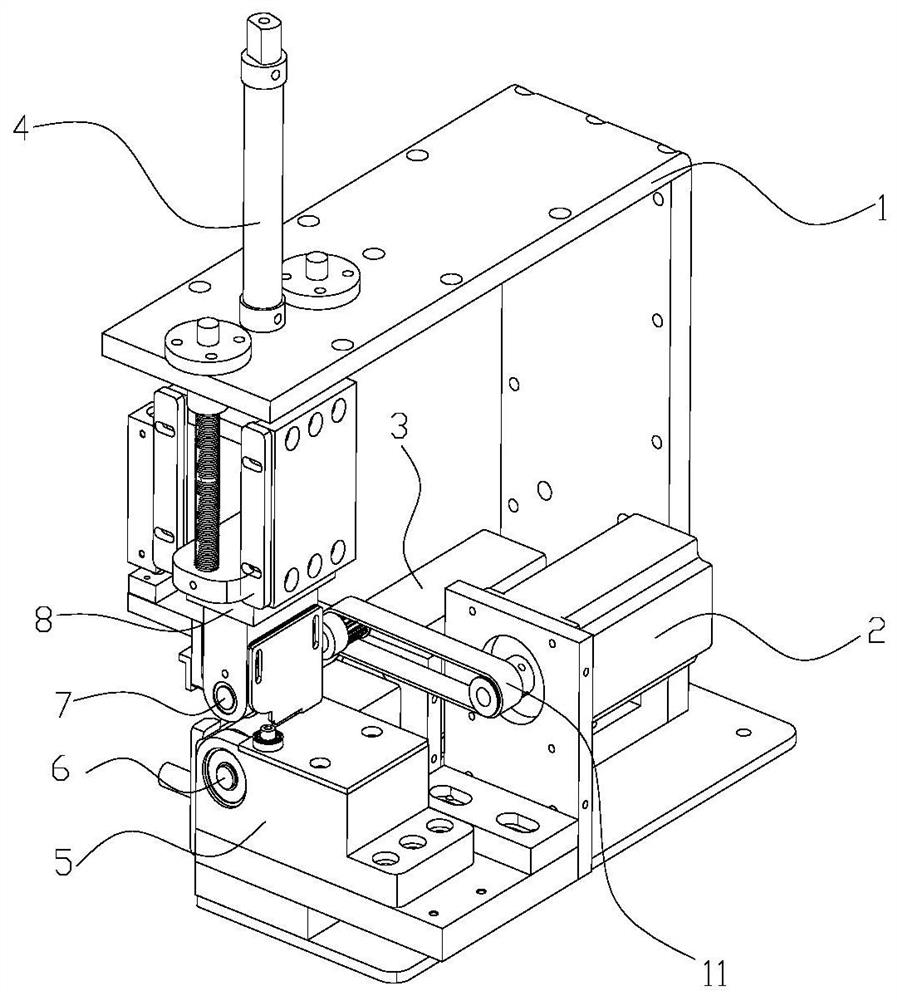 Automatic bra steel support mounting device