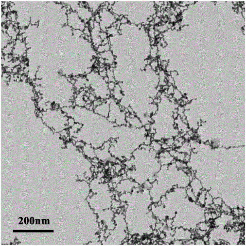 Method for preparing platinum-copper alloy nanowire by heliothis armigera nuclear polyhedrin