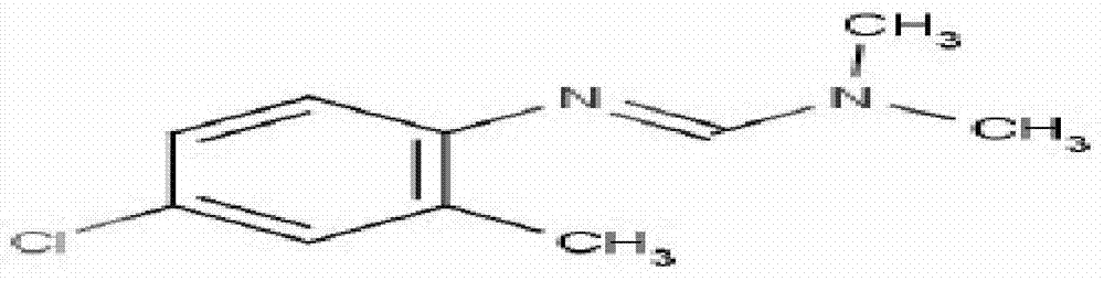 Efficient insecticide containing tolfenpyrad, cypermethrin and chlordimeform