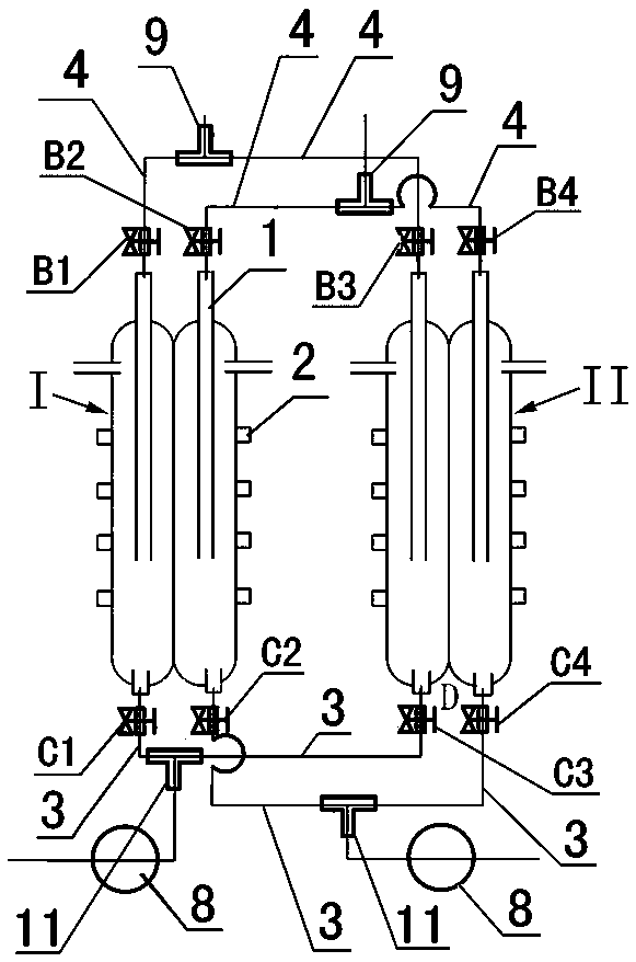 Gas automatic water removal system