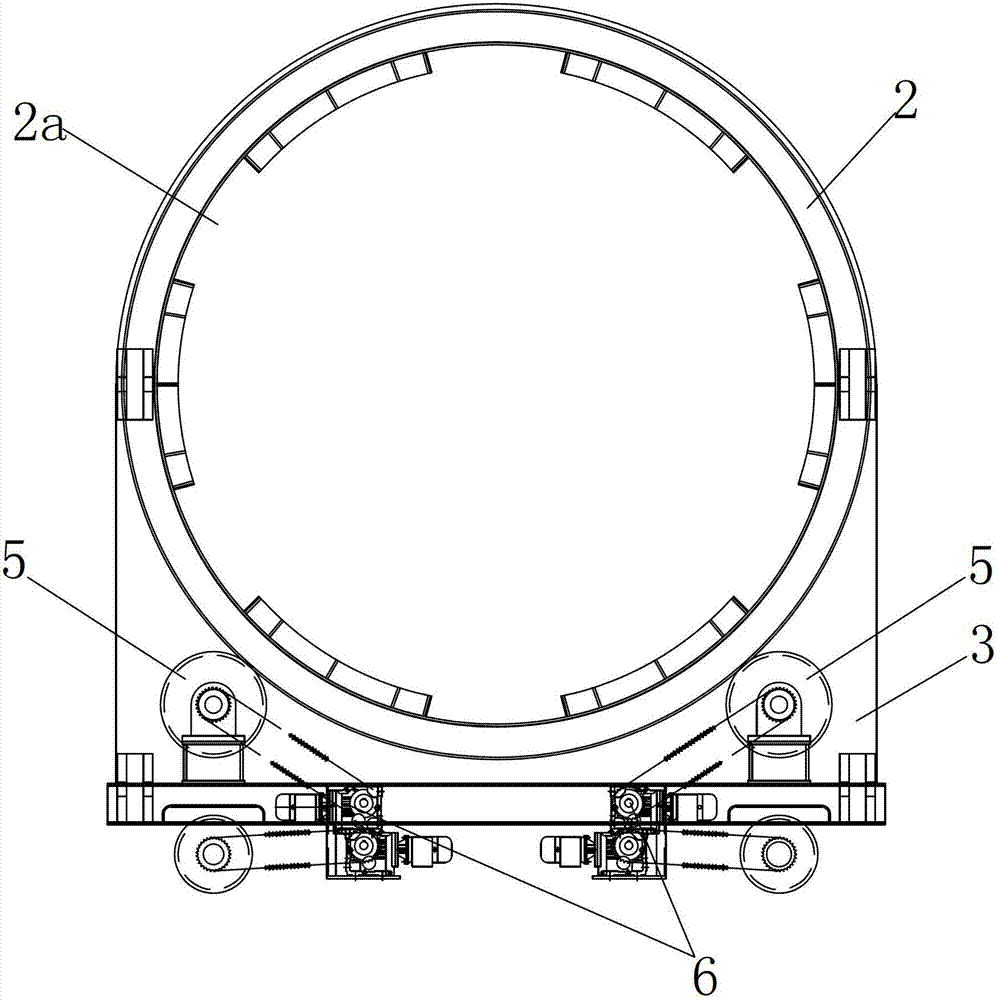 Device for dip coating and baking motor stator