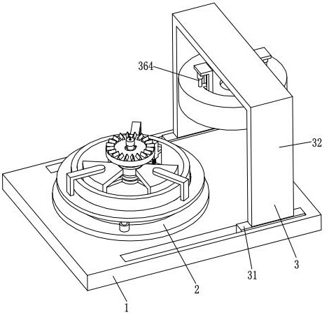 An automatic fine grinding device for transmission gear manufacturing