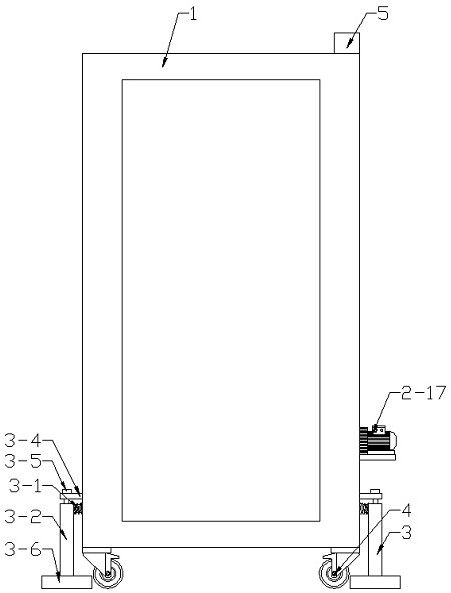 Power distribution network ring main unit online monitoring device