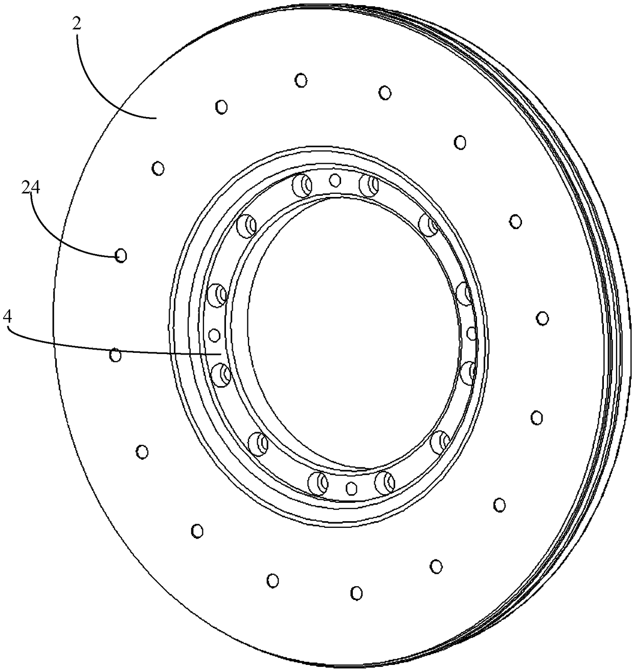 Rotor disk assembly and disk motor