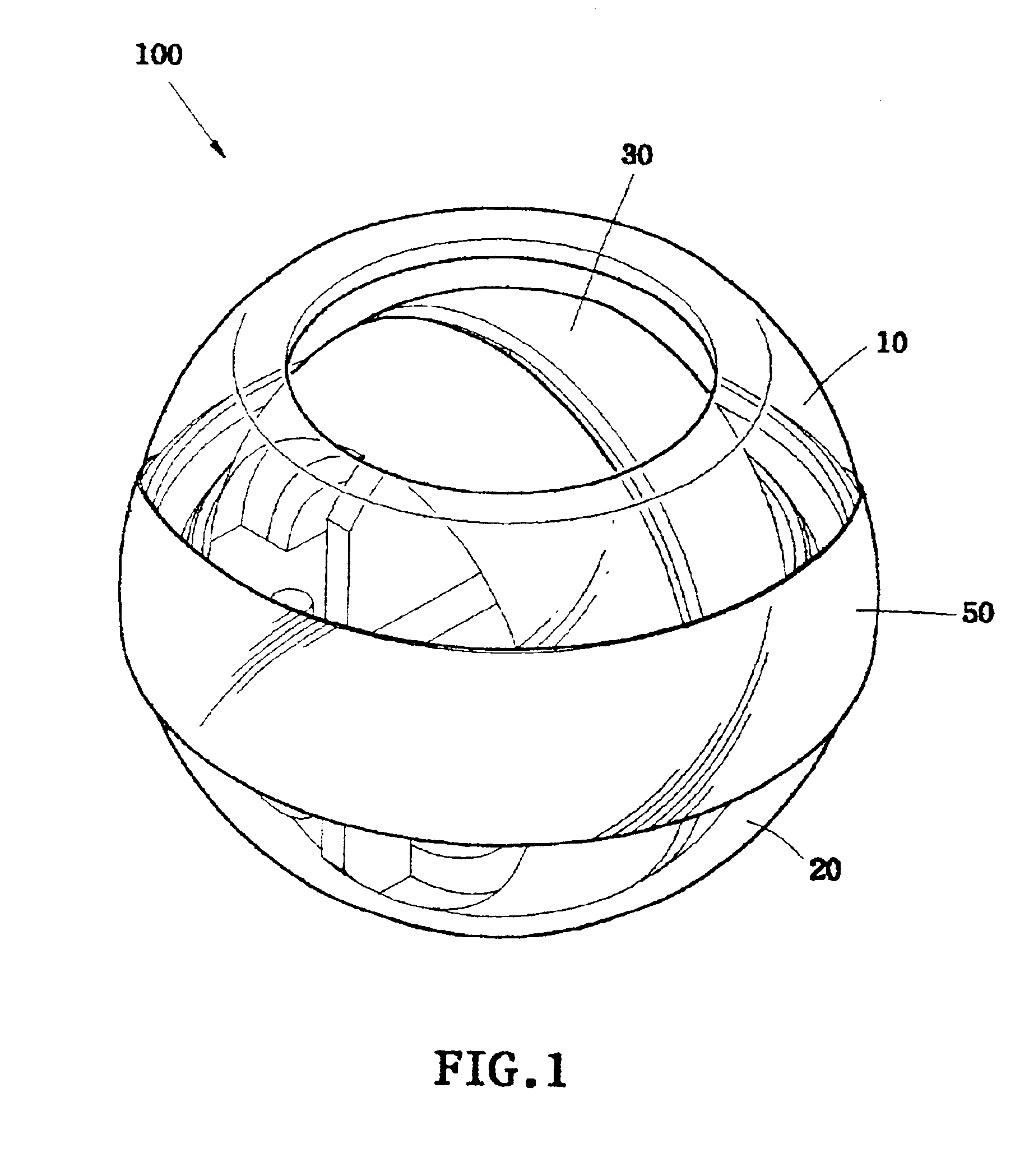 Casing structure of wrist exerciser