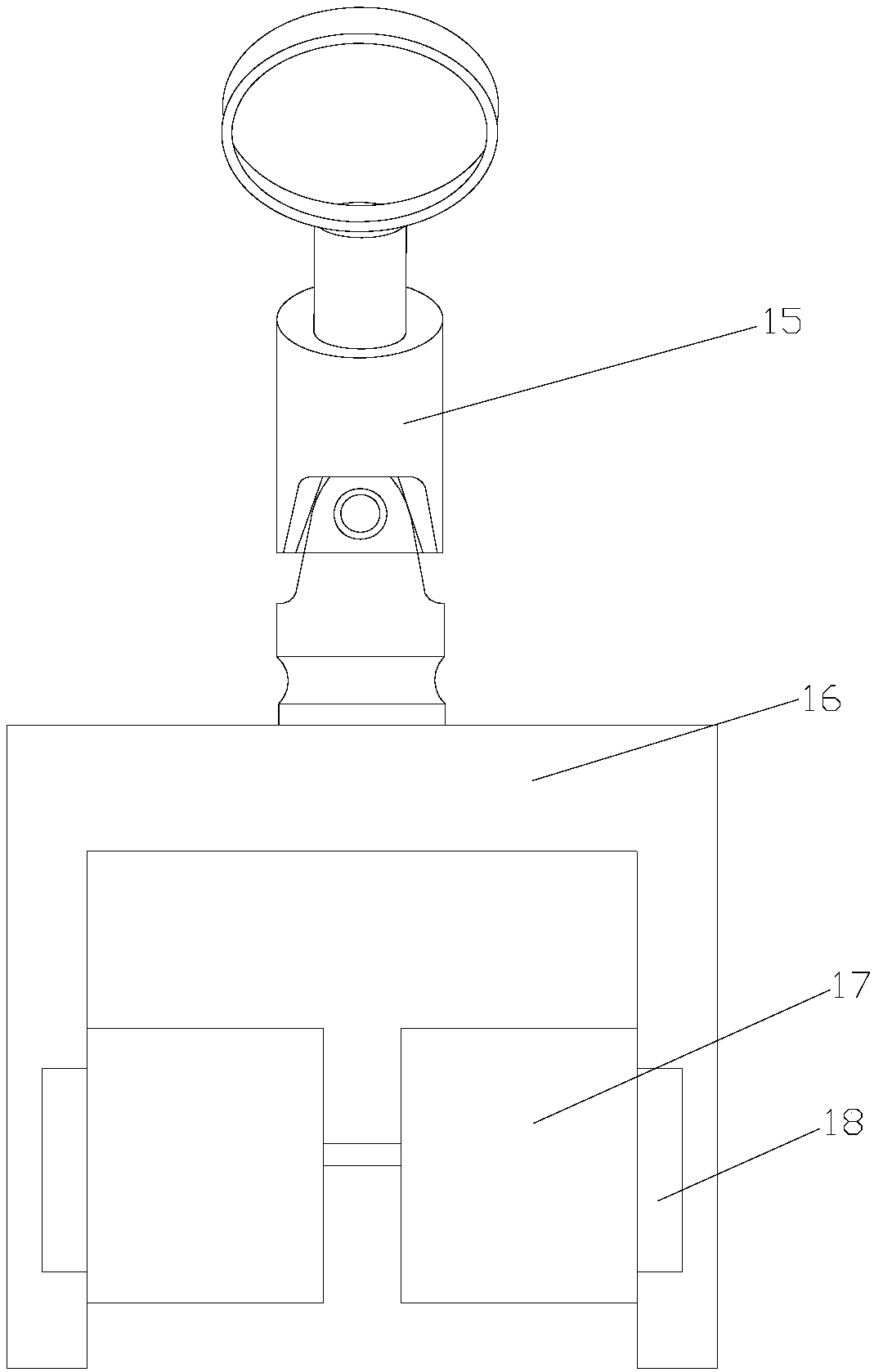 Intraoperative body position traction frame in shoulder arthroscopy operation