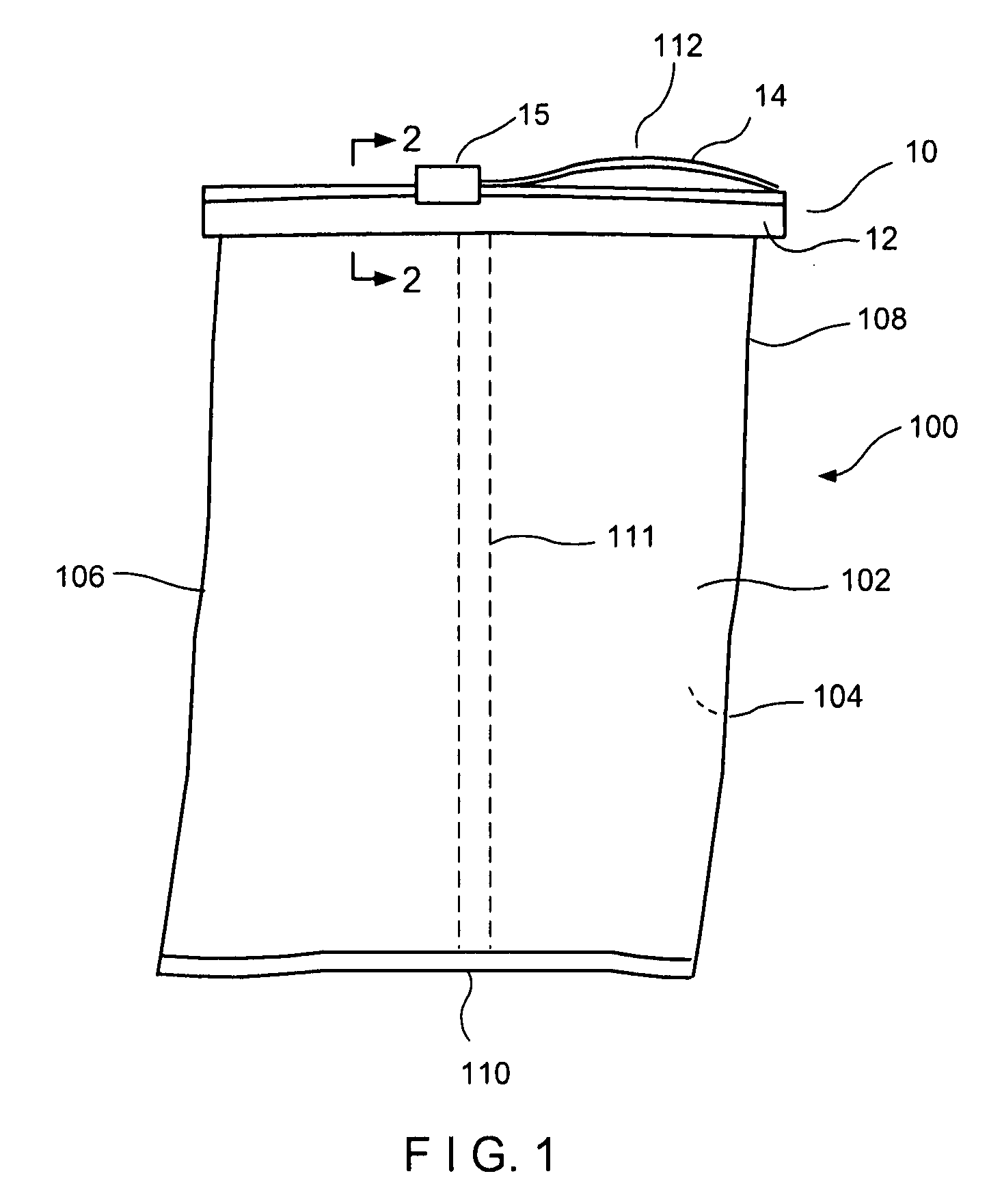 High burst zipper assembly for large reclosable packages