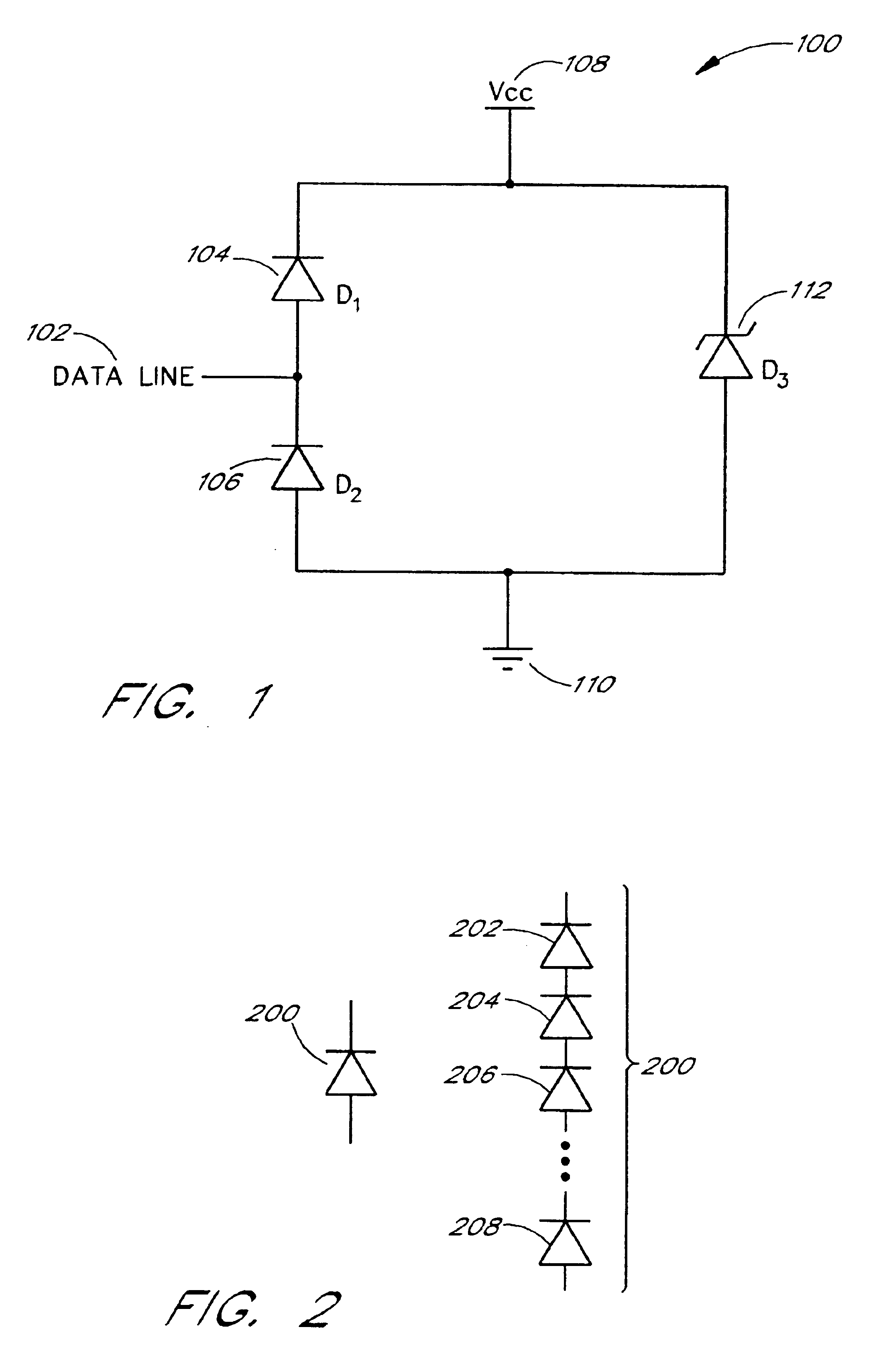 Compound semiconductor protection device for low voltage and high speed data lines