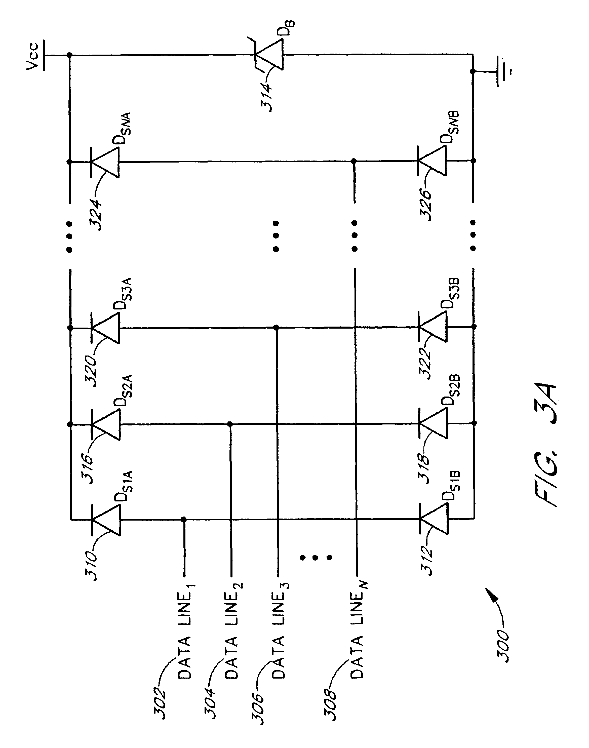 Compound semiconductor protection device for low voltage and high speed data lines