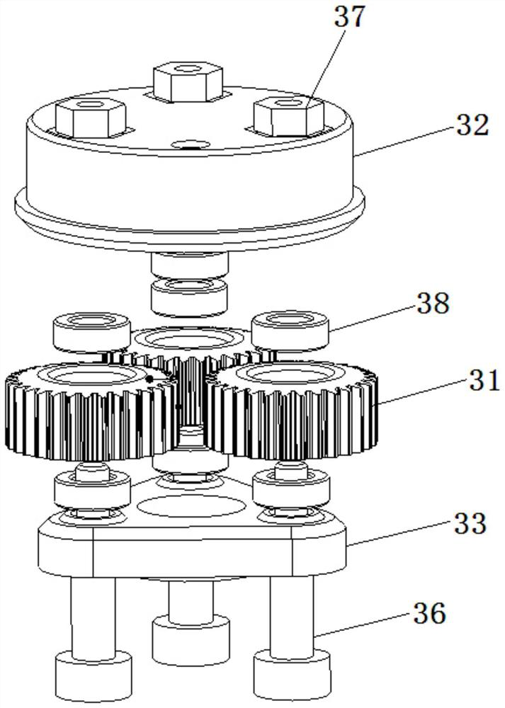 Universal planetary gear reducer for outer rotor type motor