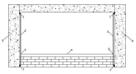 Method for controlling building quality of concrete frame structure walls