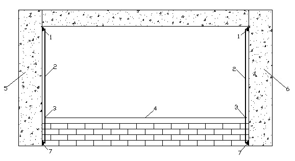 Method for controlling building quality of concrete frame structure walls