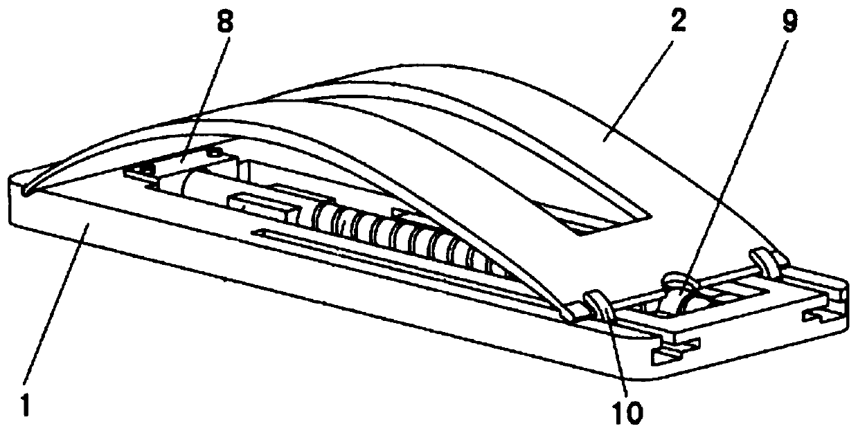 Lumbar disc herniation correction device