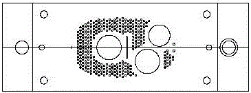 Precise small hole stamping mold of filtering plate