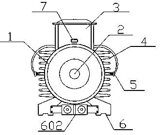 Novel explosion-proof motor shell