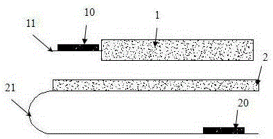 Electrode group structure of a polymer pouch battery