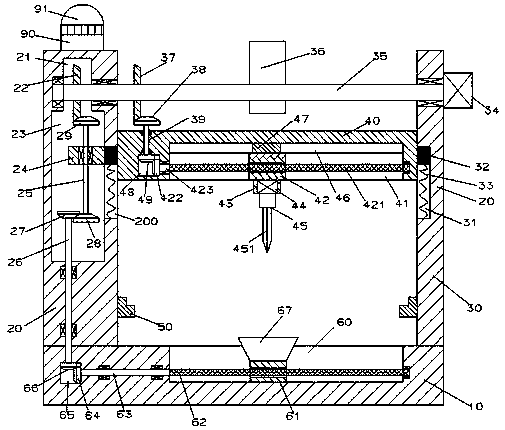 Low-cost high-performance strengthening agent production technology equipment