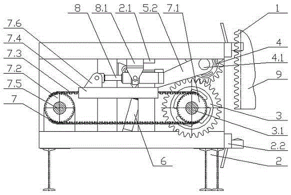 A force-limiting double-release lock tank device