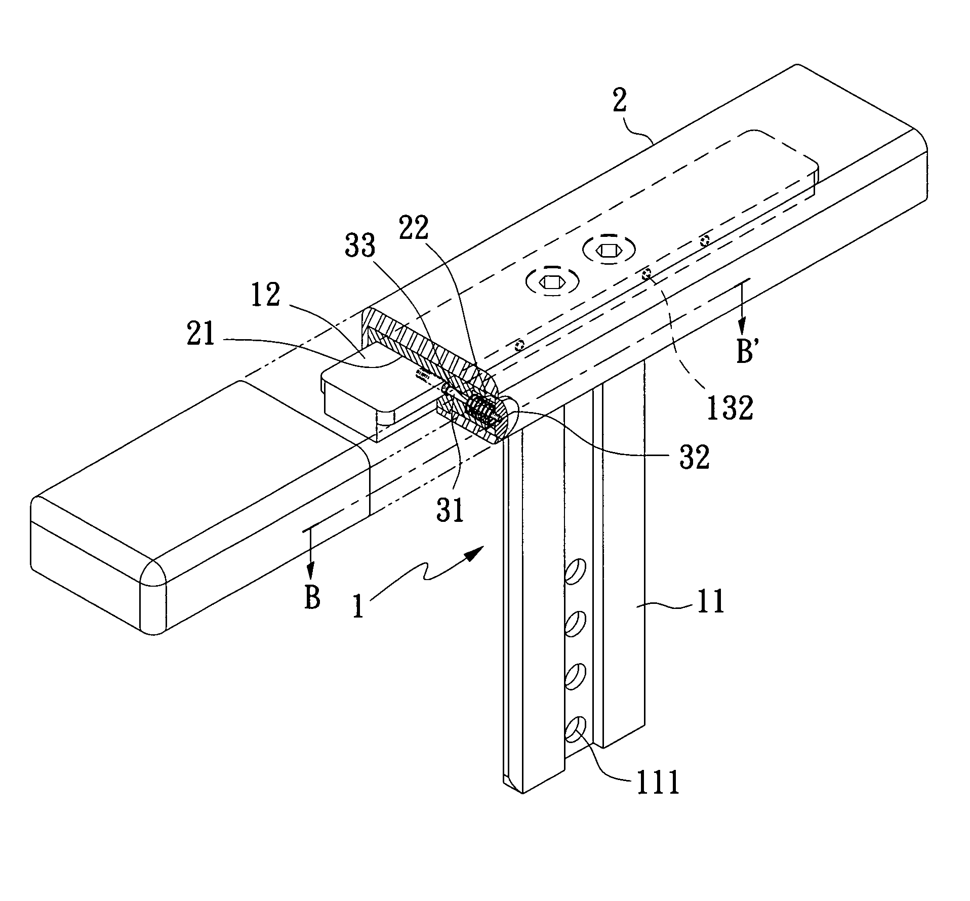 Wheelchair armrest adjusting mechanism