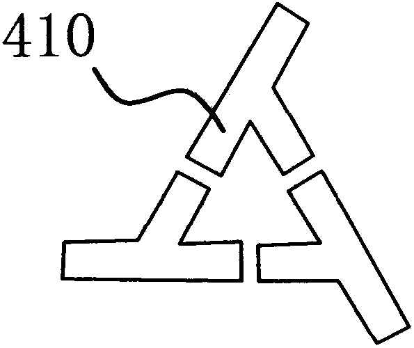 Three-lobed spinneret and spinning components