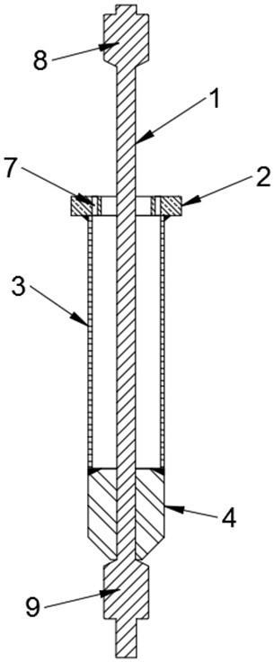 Scale collecting device and method for gas well and installation method of scale collecting device