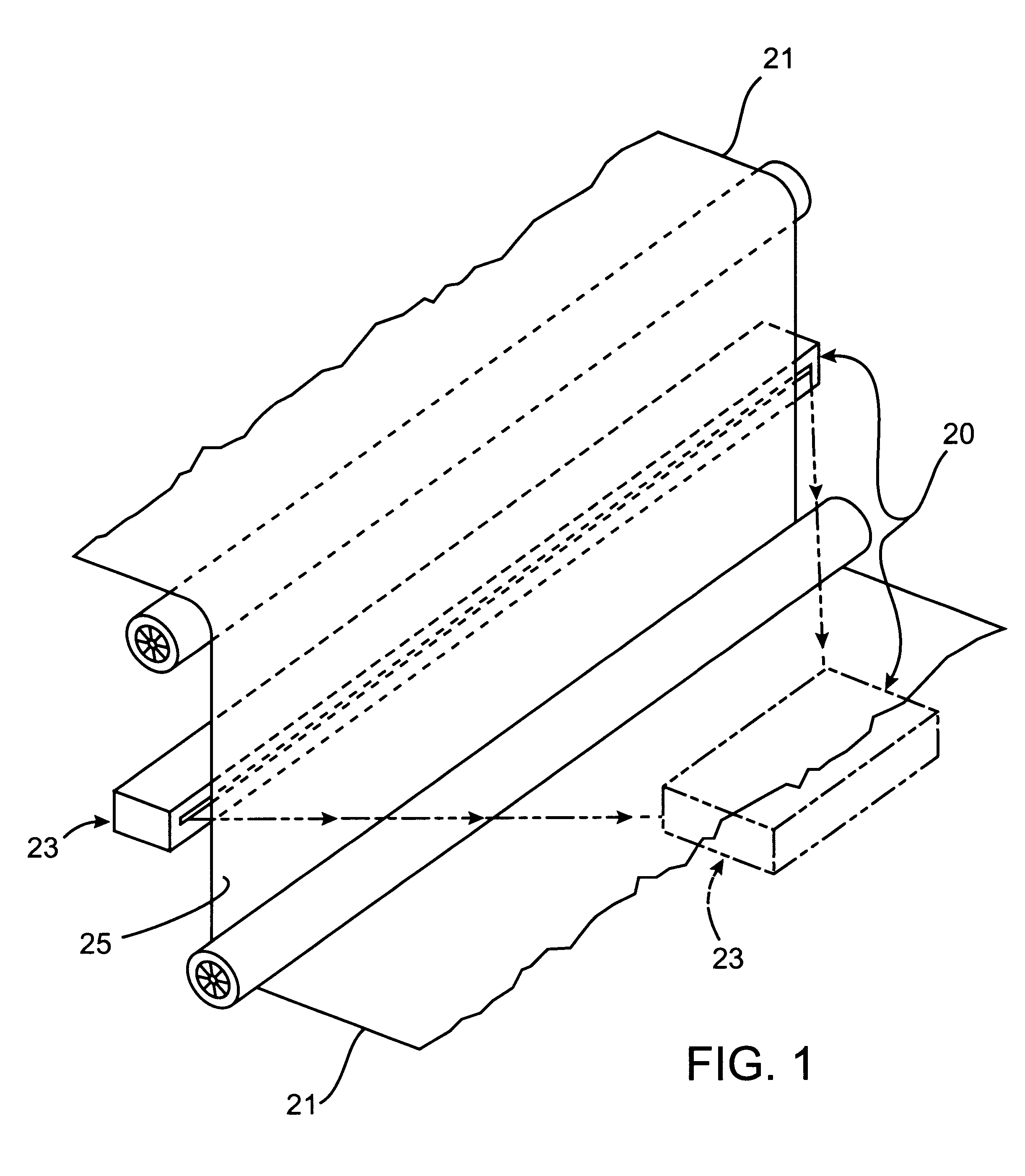 Visualization system and method for a web inspection assembly