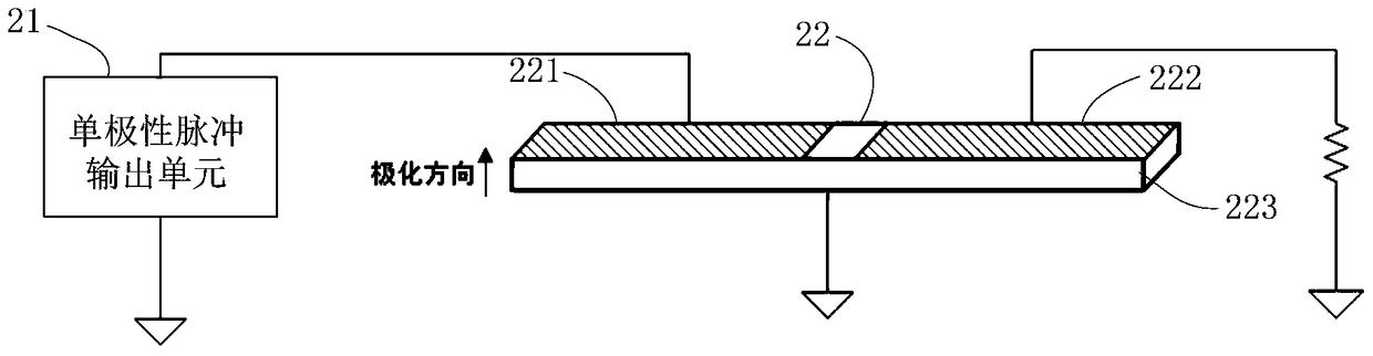 A kind of bipolar pulse signal generating device