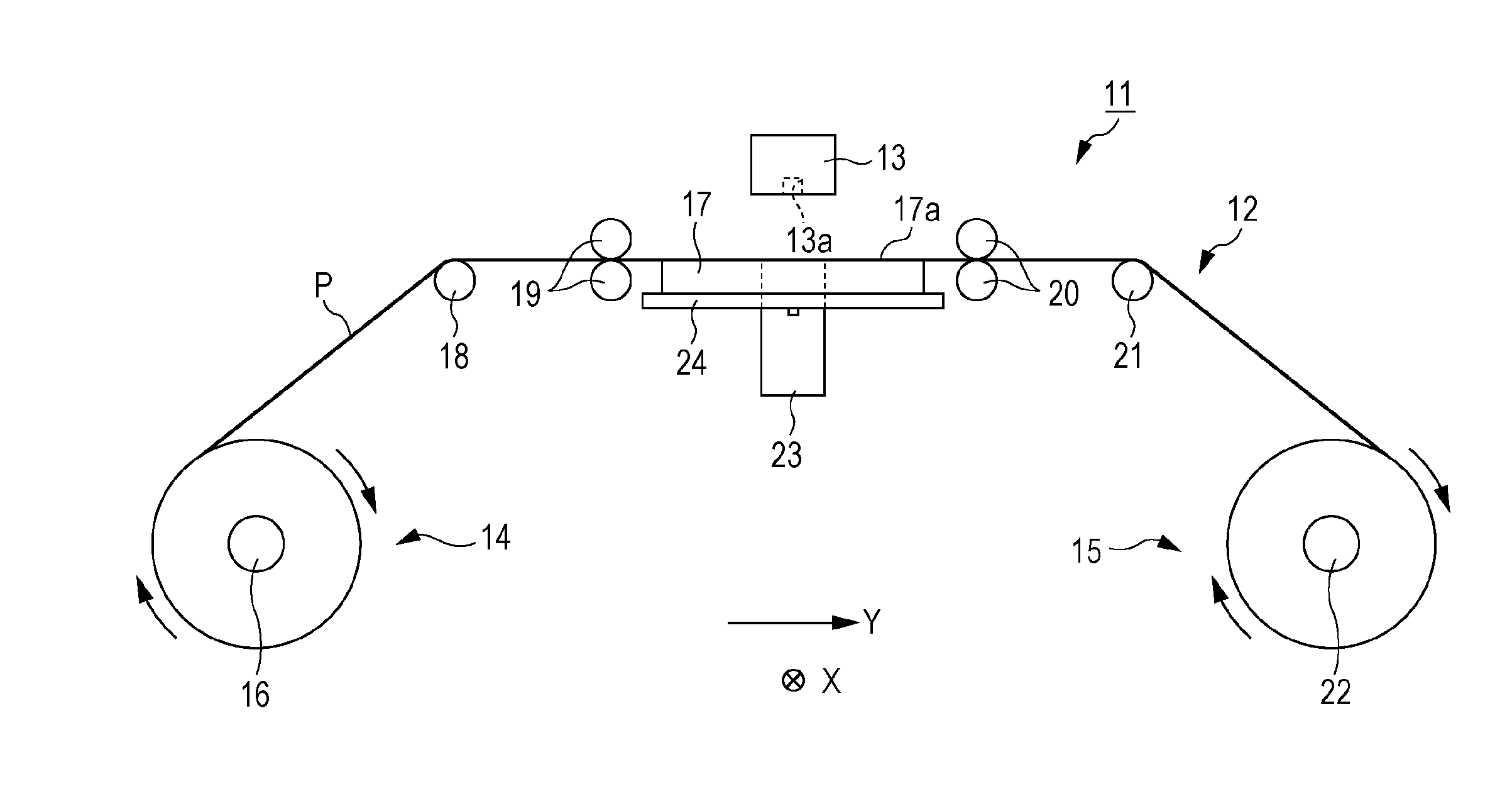 Transportation device and recording apparatus