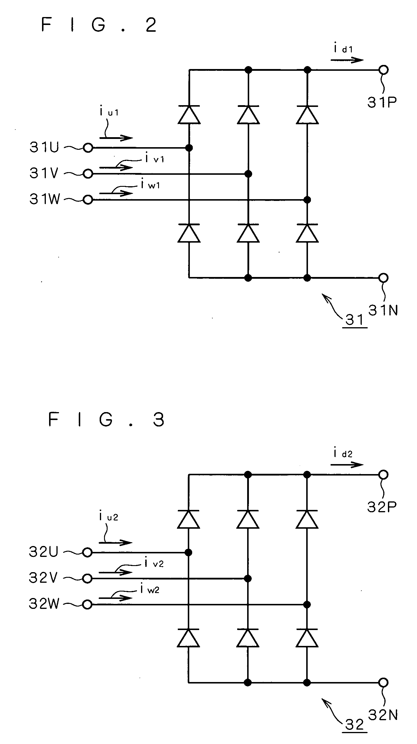Rectifier Circuit and Three-Phase Rectifier Device