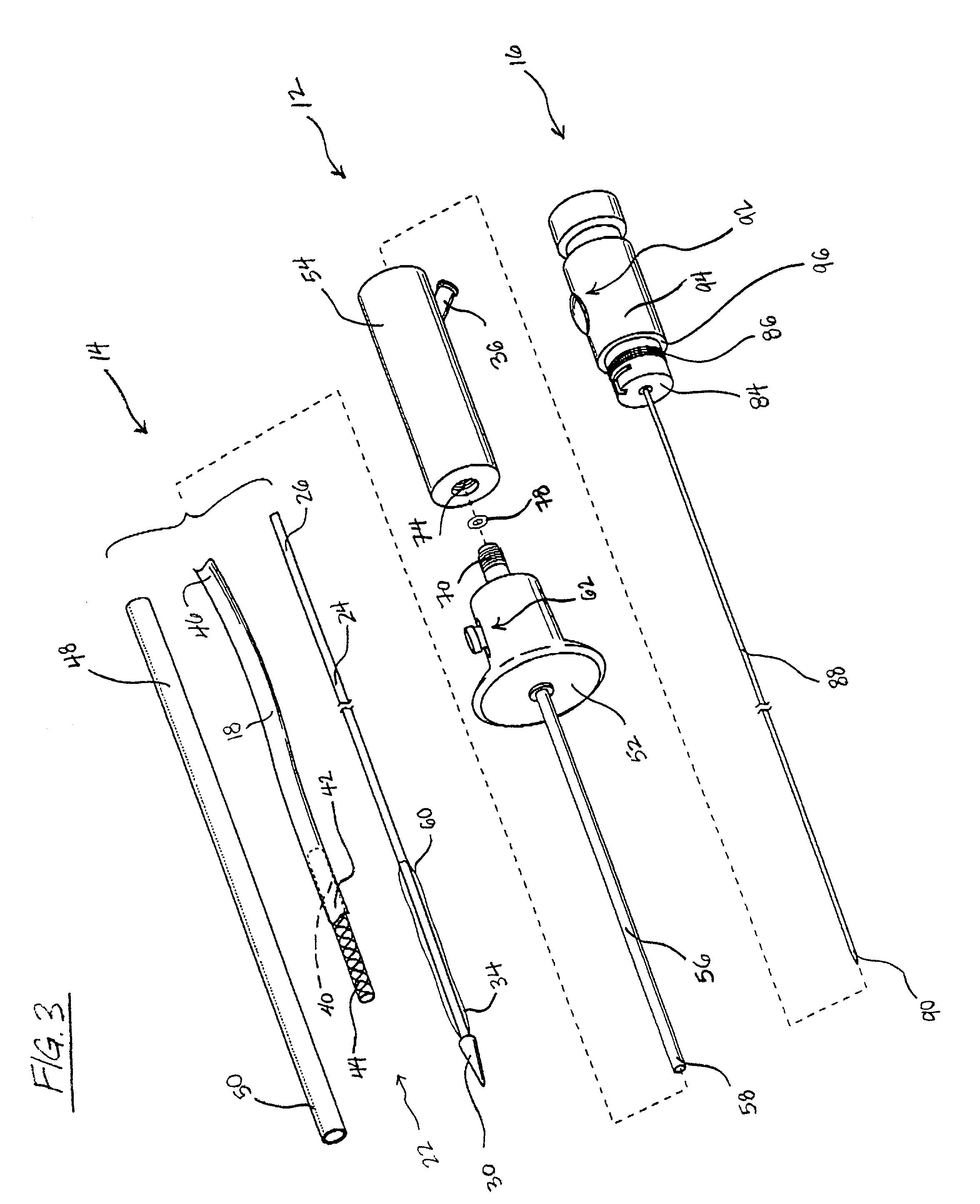 Methods and devices for bypassing an obstructed target vessel by placing the vessel in communication with a heart chamber containing blood