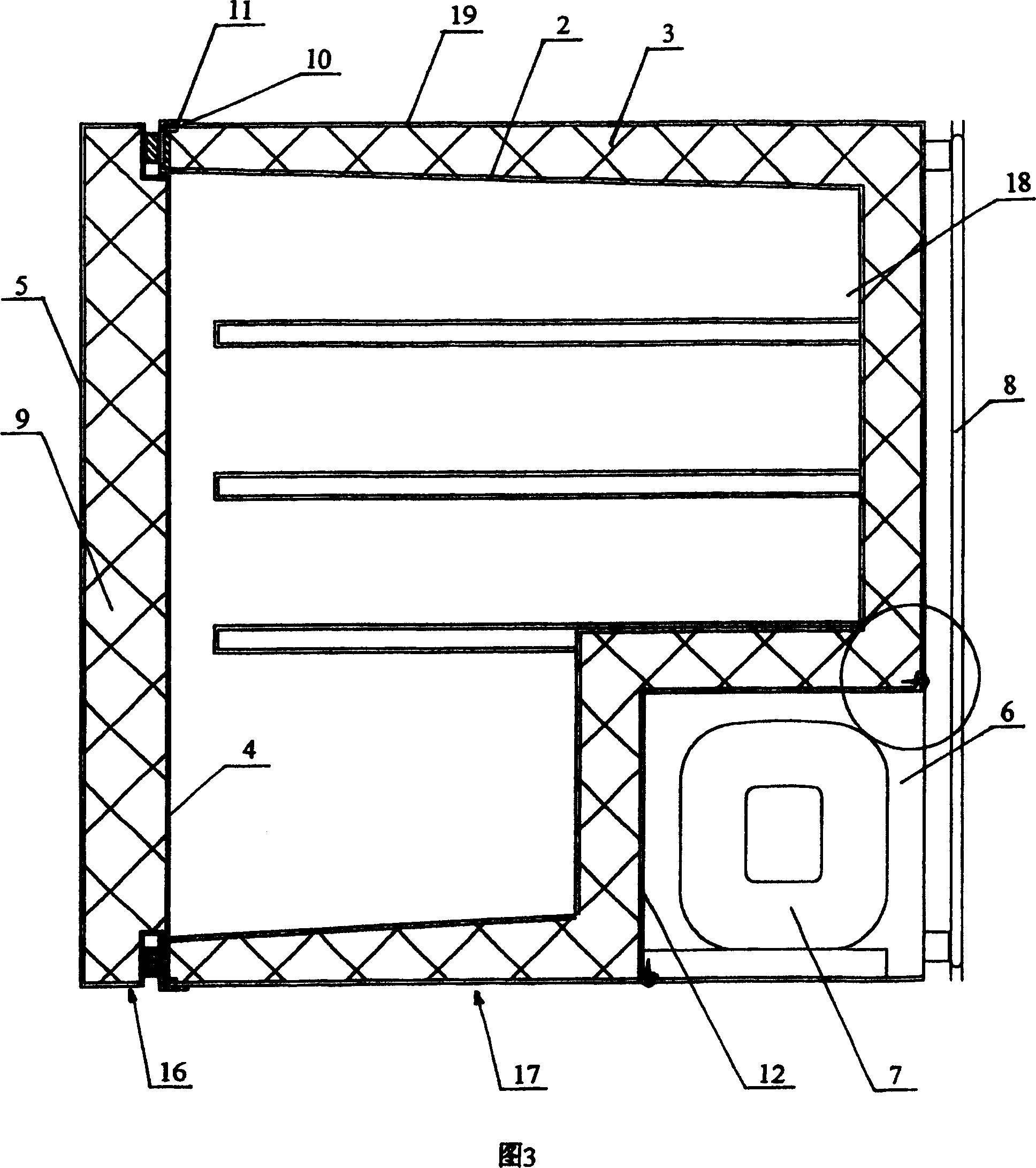 Refrigerator chamber and its manufacture