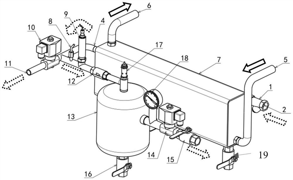 Automatic control air compressor loading system