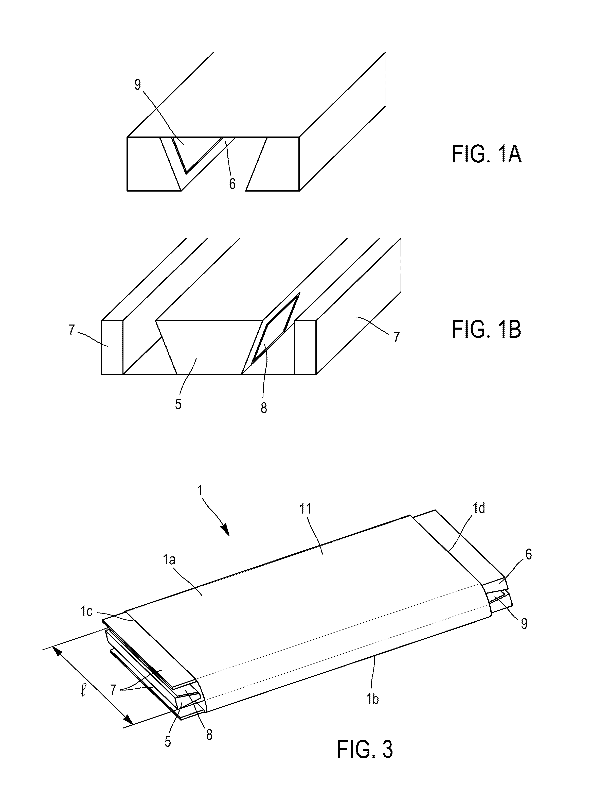 Cell for storing power, comprising at least one male element and one female element equipped with electrical connection interfaces
