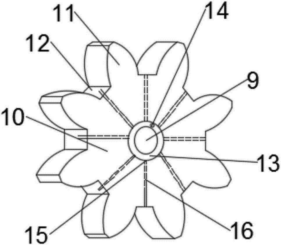 Gear transmission structure with mute and low abrasion