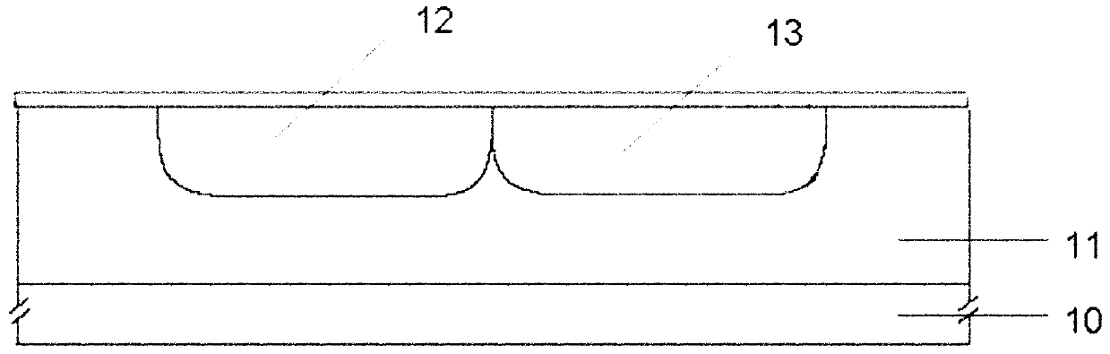 CMOS (Complementary Metal Oxide Semiconductors) semiconductor integrated circuit with high irradiation resistance and preparation method thereof