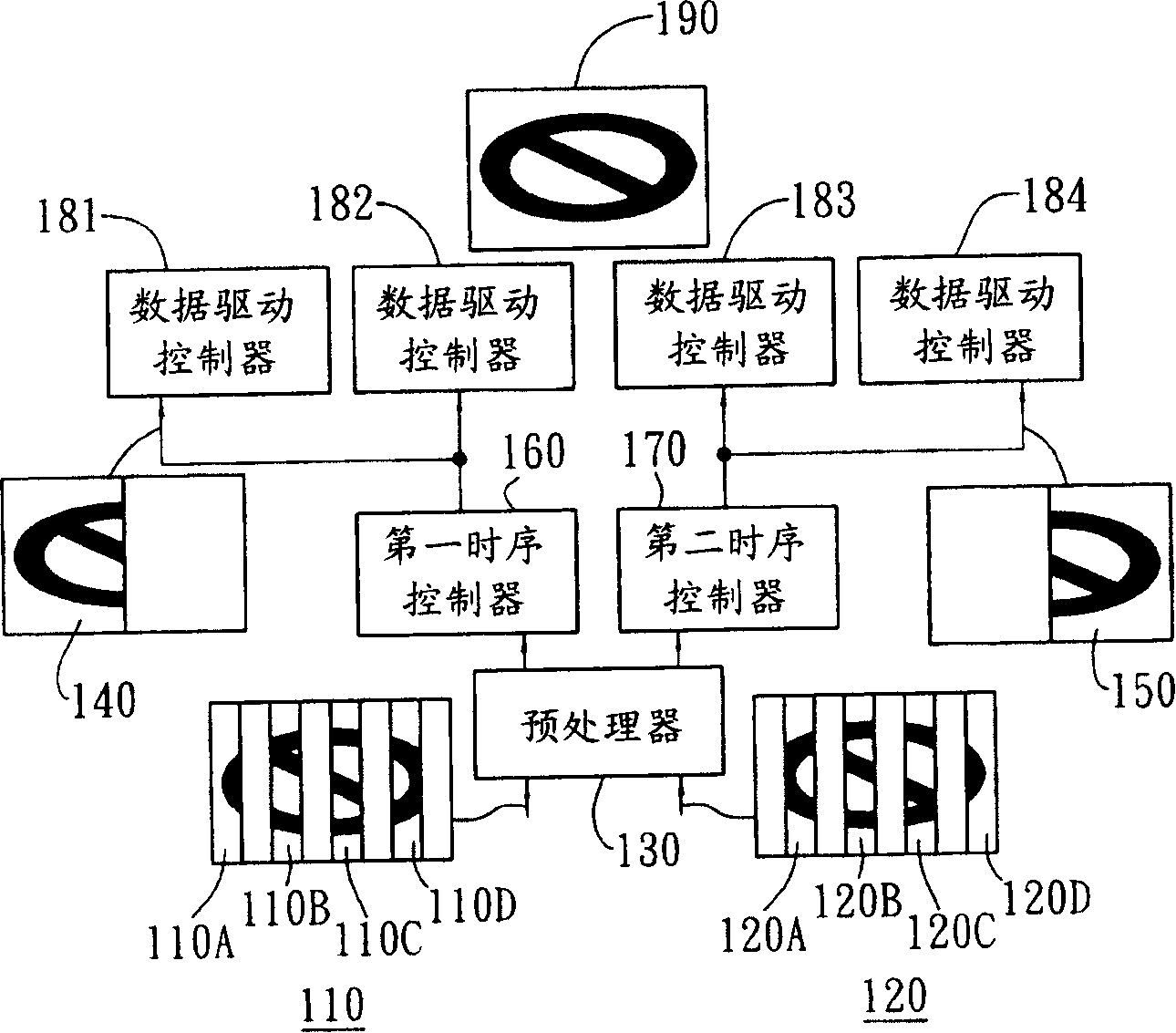 Driving circuit and method for LCD