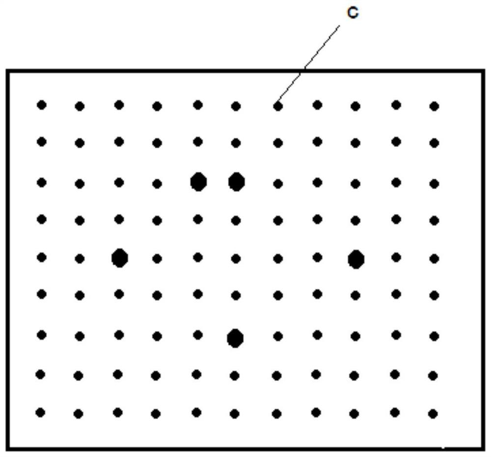 Projector calibration method based on secondary projection