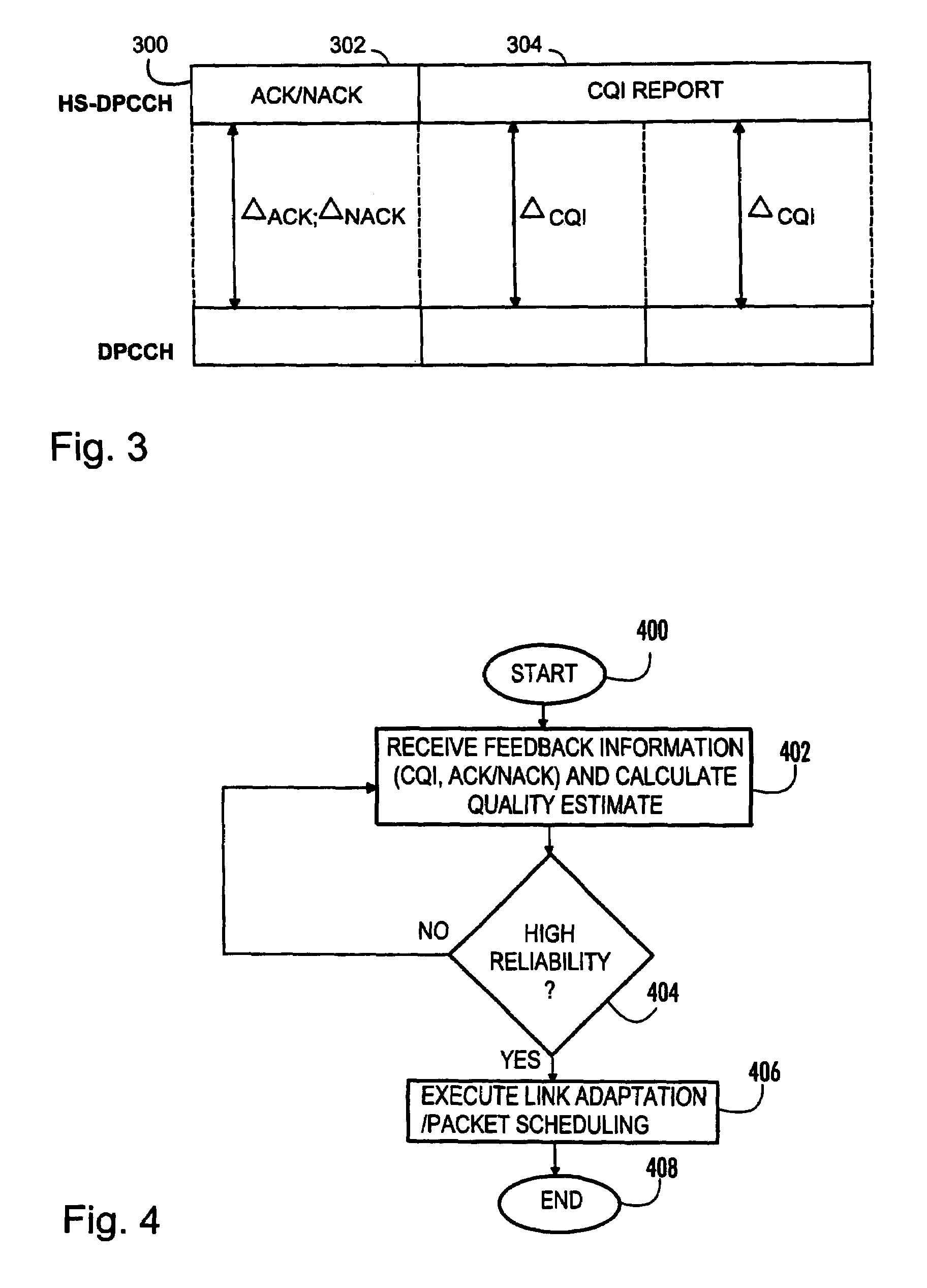 Method and base station for controlling link adaptation and packet scheduling in high speed downlink packet access (HSDPA) radio system
