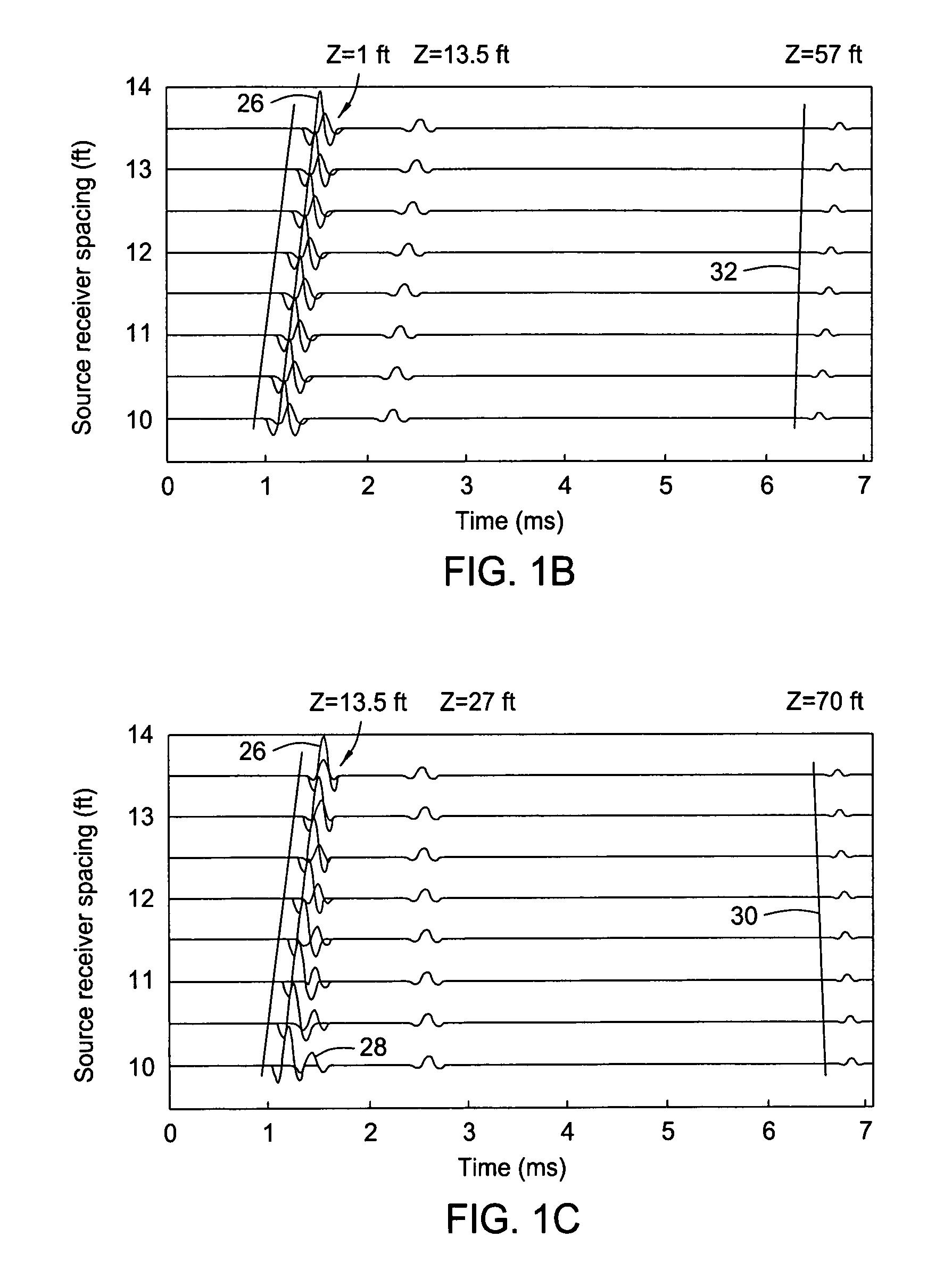 Method for processing acoustic reflections in array data to image near-borehole geological structure