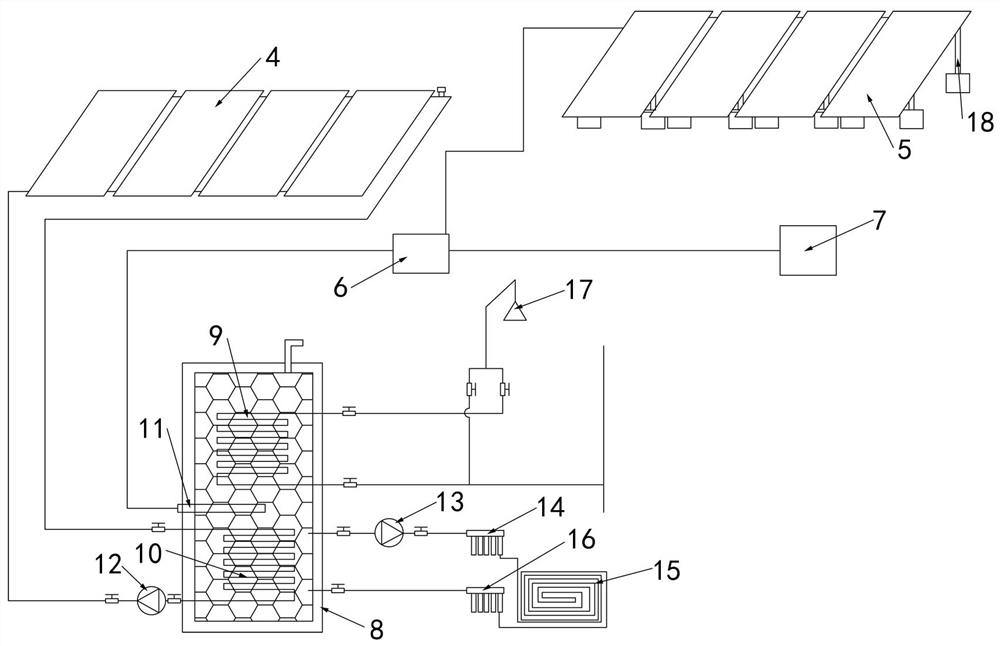 Solar Electric Auxiliary Heating System